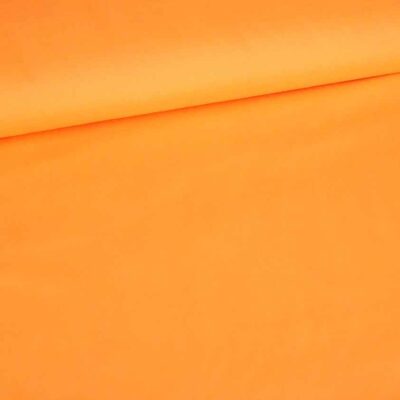 Poplin fabric orange