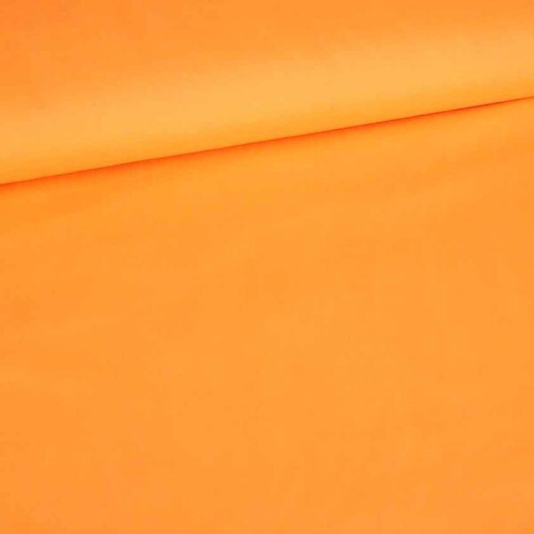 Poplin fabric orange