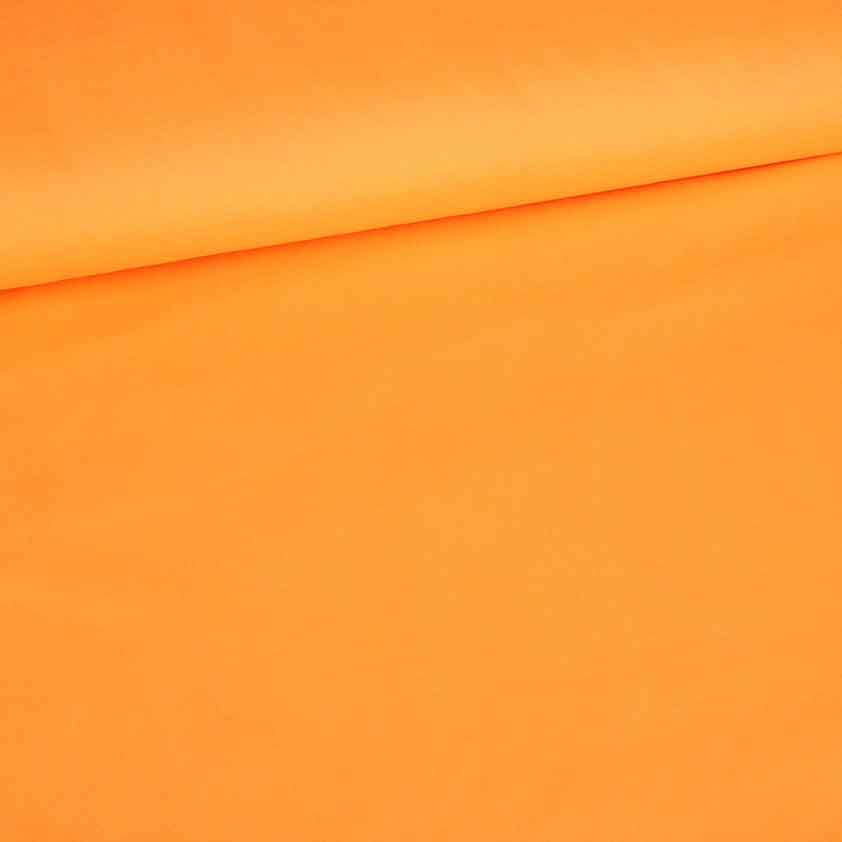 Poplin fabric orange