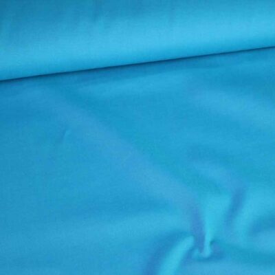 Poplin fabric turquoise