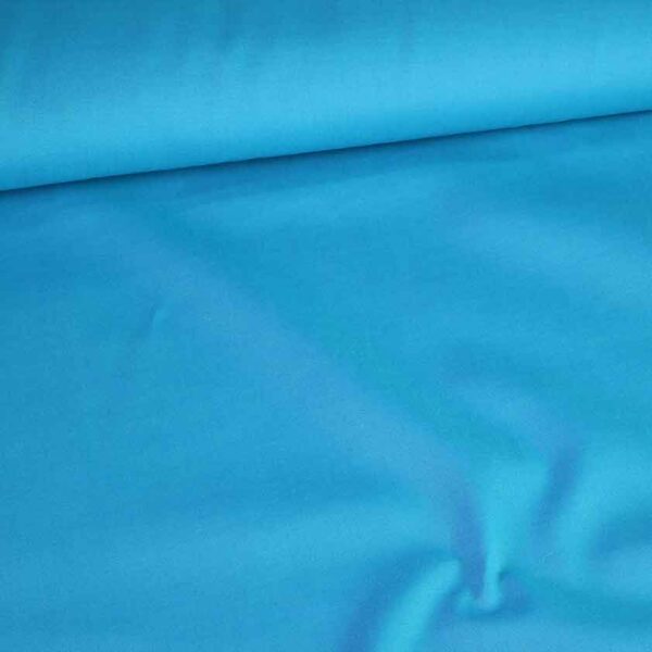 Poplin fabric turquoise