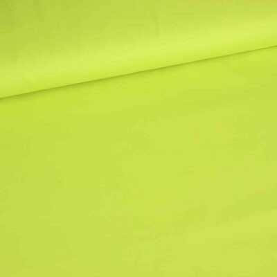 Poplin fabric lime
