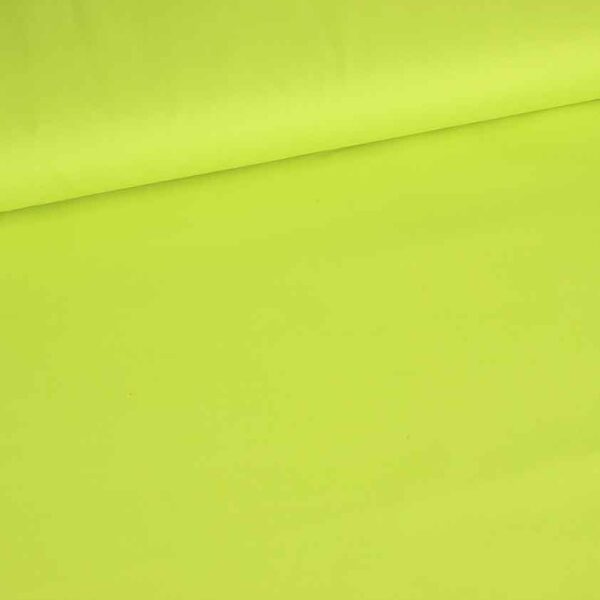 Poplin fabric lime