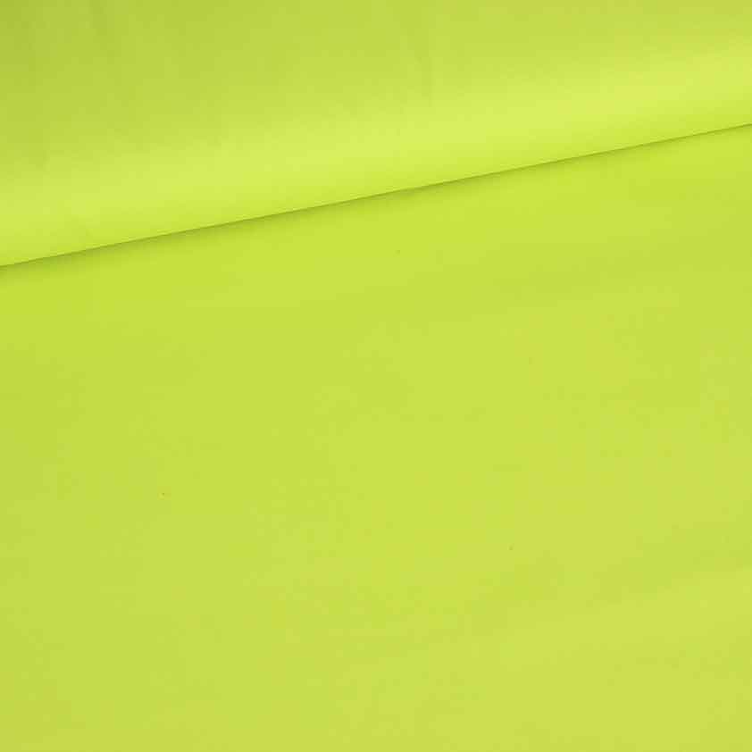 Poplin fabric lime