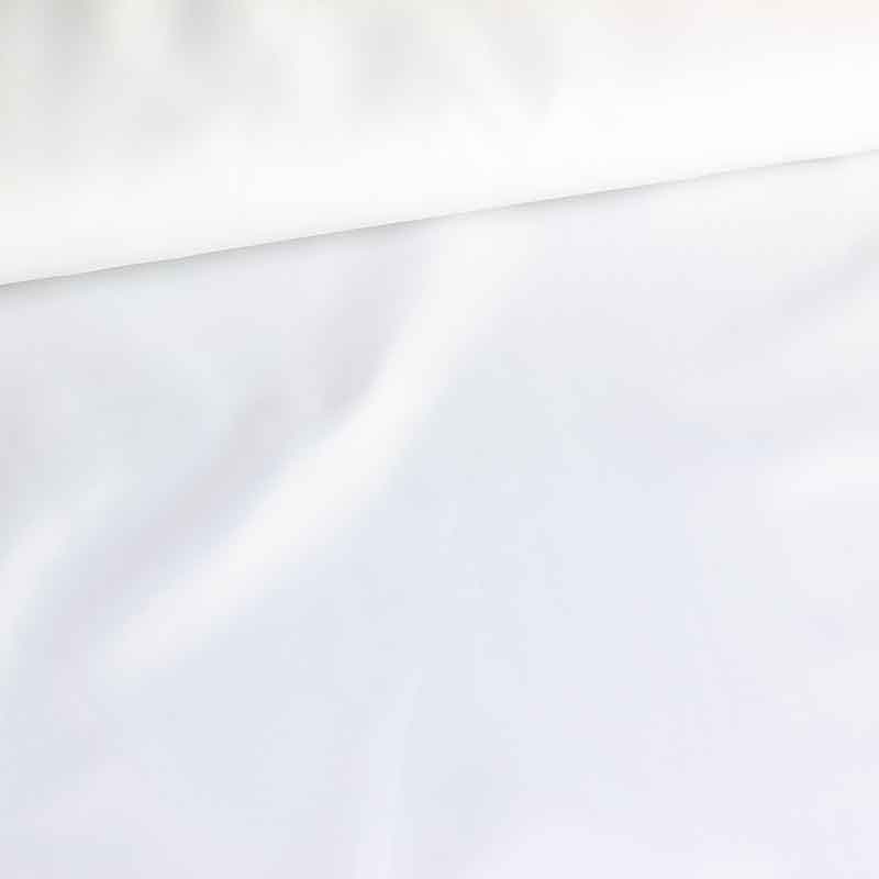 Lining fabric white