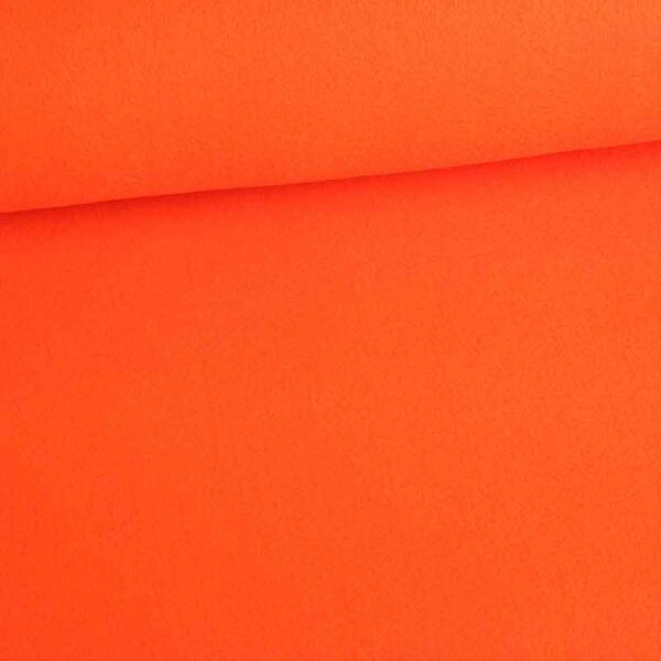 Felt fabric 3 mm orange