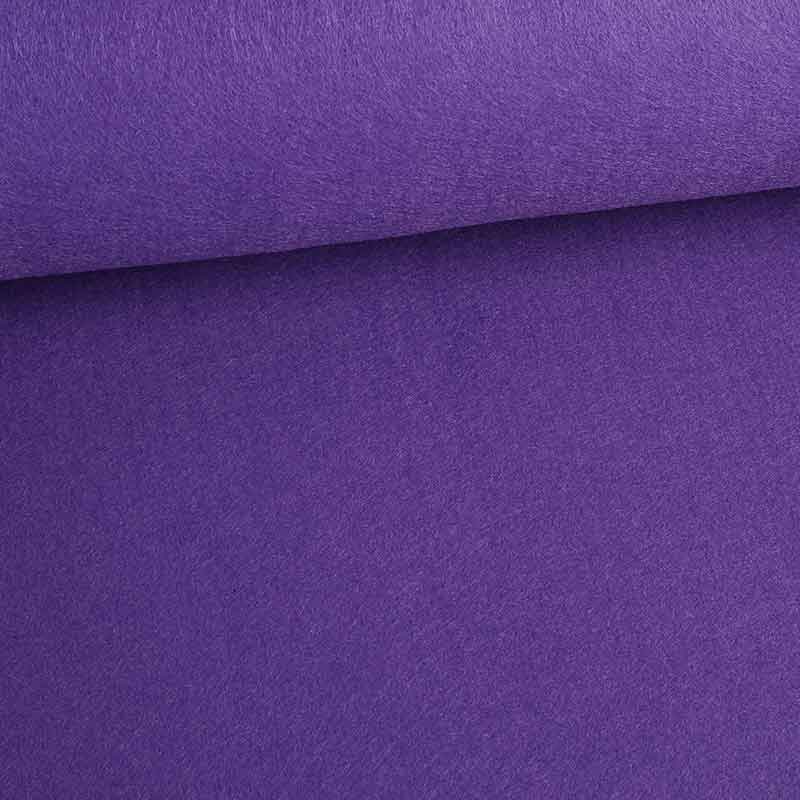 Felt fabric 3 mm purple