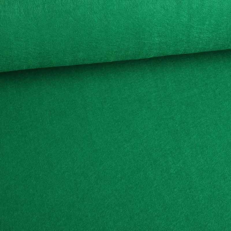 Felt fabric 3 mm green