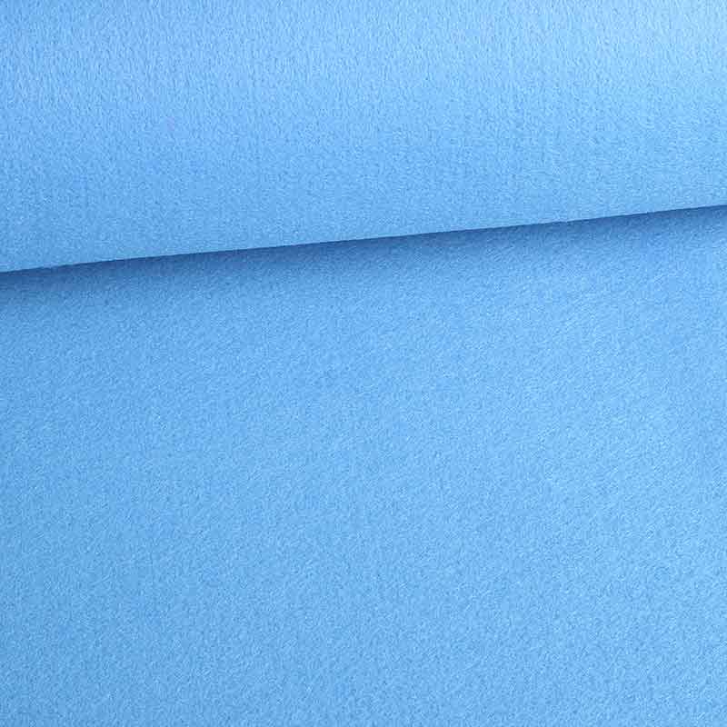 Felt fabric light blue