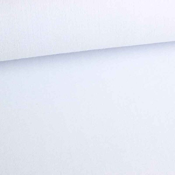 Felt fabric 3 mm white