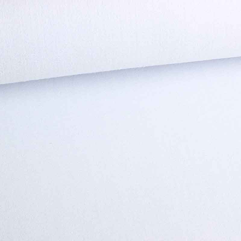 Felt fabric 3 mm white