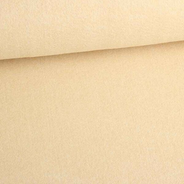 Felt fabric 3 mm ecru