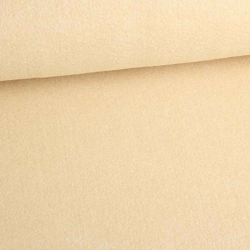Felt fabric 3 mm ecru