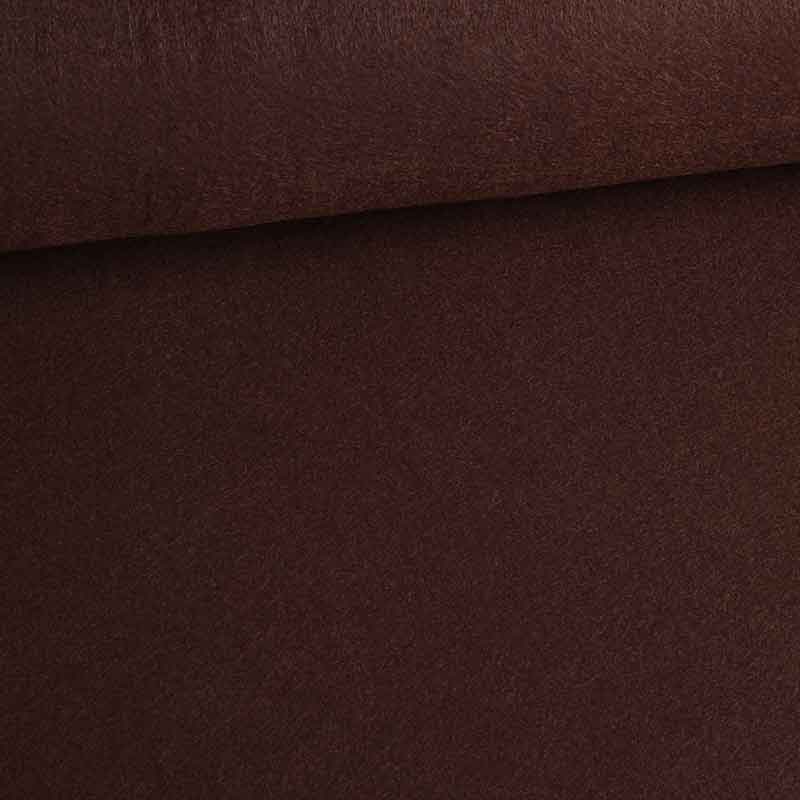 Felt fabric 3 mm brown