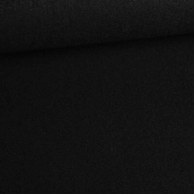 Felt fabric 3 mm black
