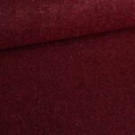 Vilt stof bordeaux melange