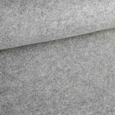 Felt fabric 2mm grey melange