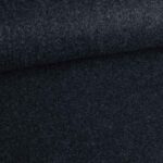Vilt stof donkerblauw melange