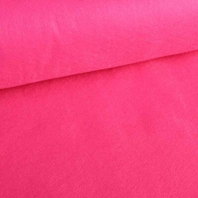 Felt fabric fuchsia