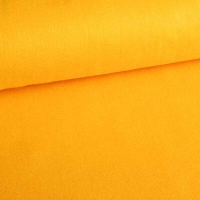 Felt fabric yellow