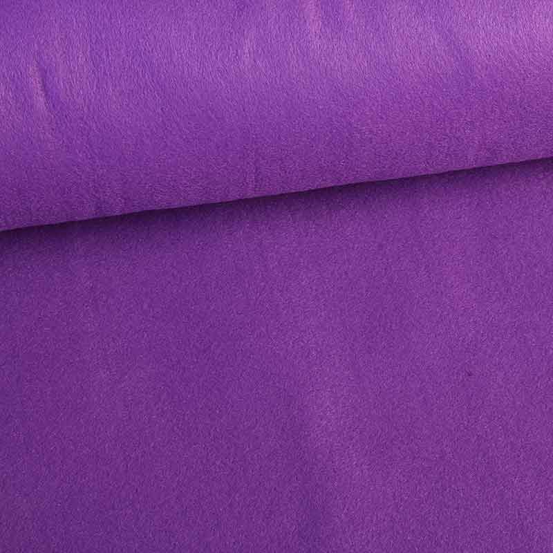 Felt fabric purple
