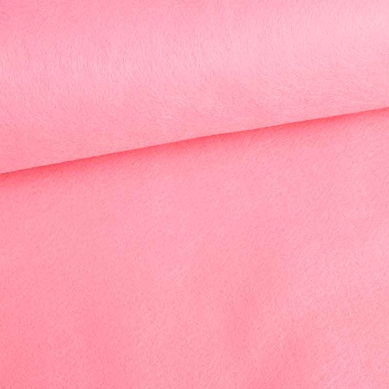 Felt fabric baby pink