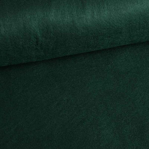 Felt fabric dark green