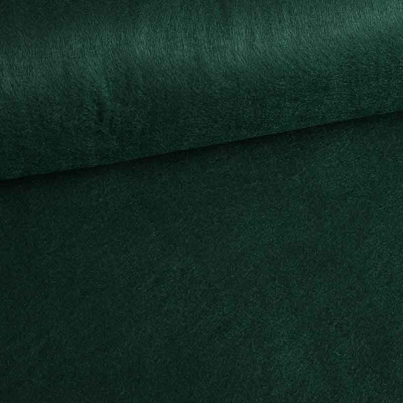 Felt fabric dark green