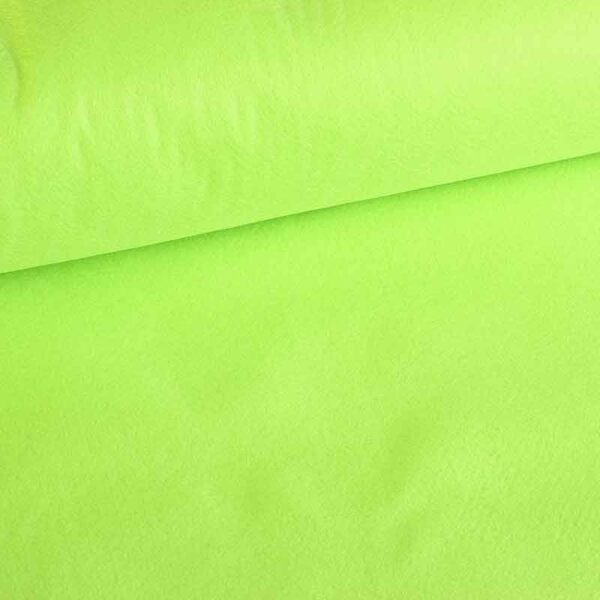 Felt fabric lime
