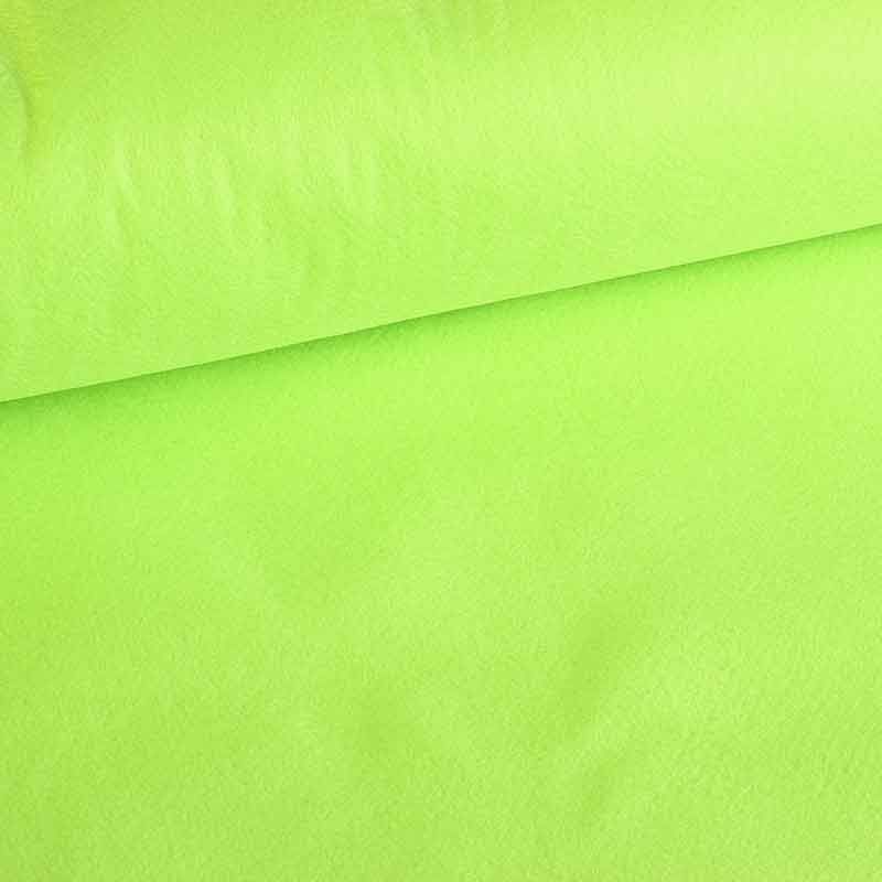 Felt fabric lime