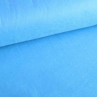 Felt fabric baby blue