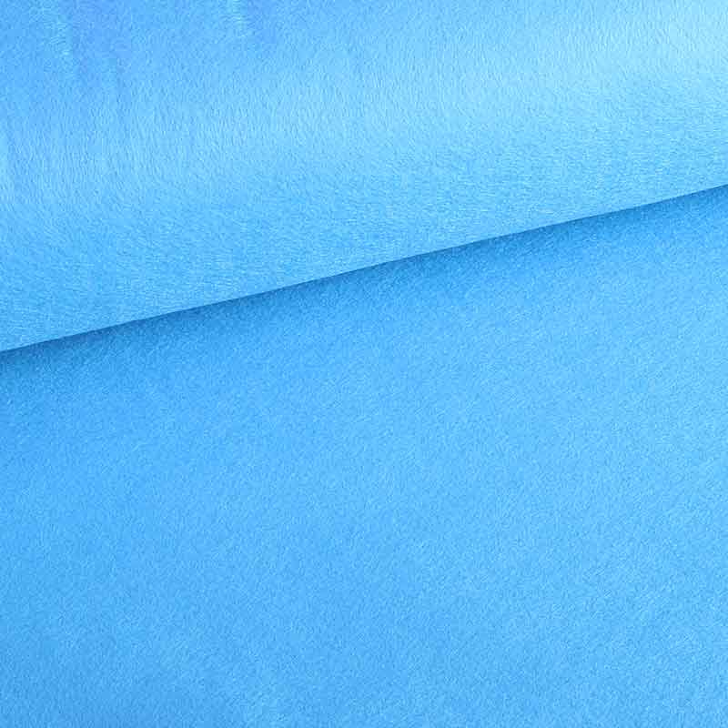 Felt fabric baby blue