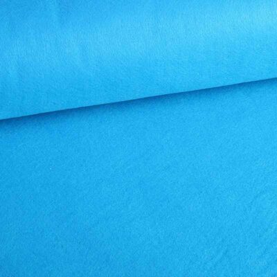 Felt fabric turquoise