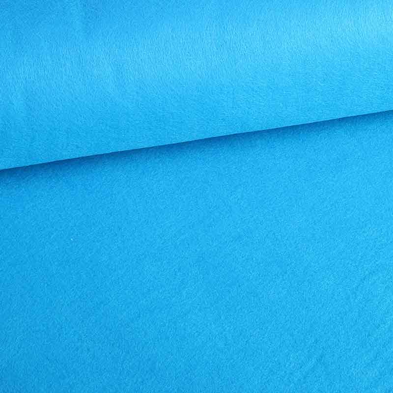 Felt fabric turquoise