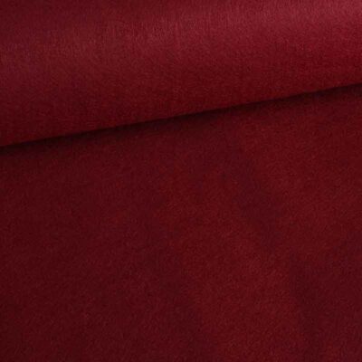 Felt fabric bordeaux