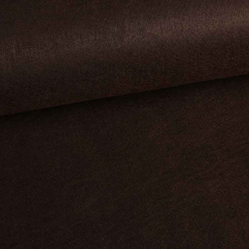 Felt fabric brown