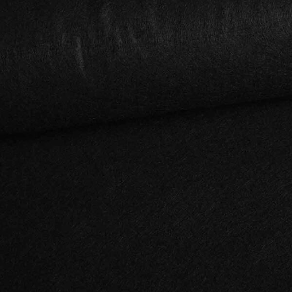 Felt fabric black
