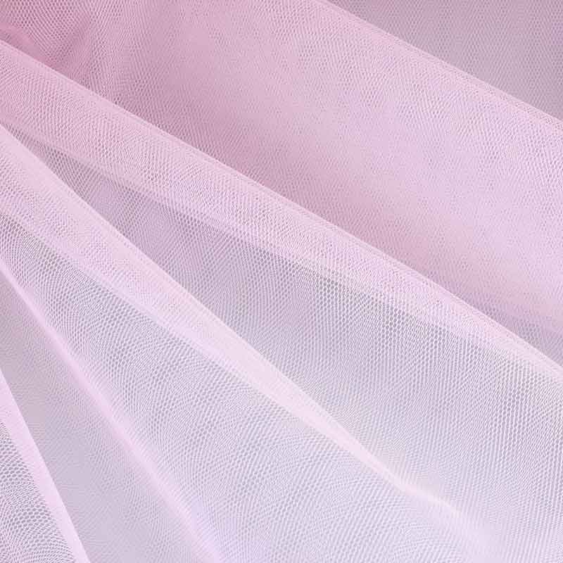 Tulle flame retardant baby pink