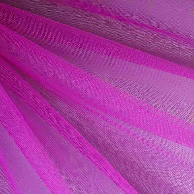 Flame-retardant tulle victoria purple