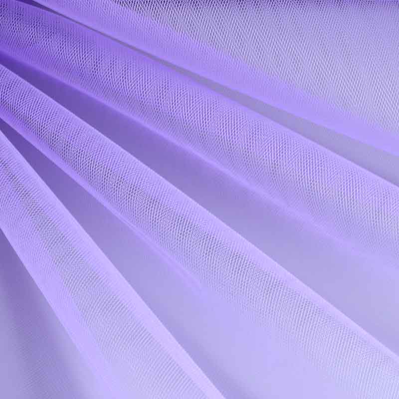 Tulle flame retardant lilac