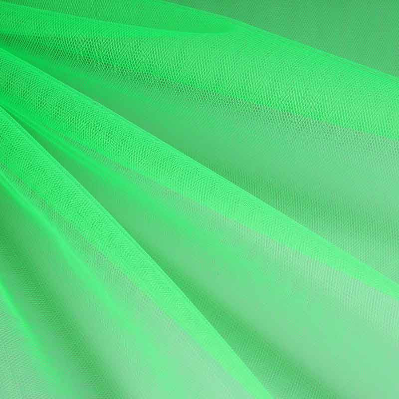 Tulle flame retardant light green