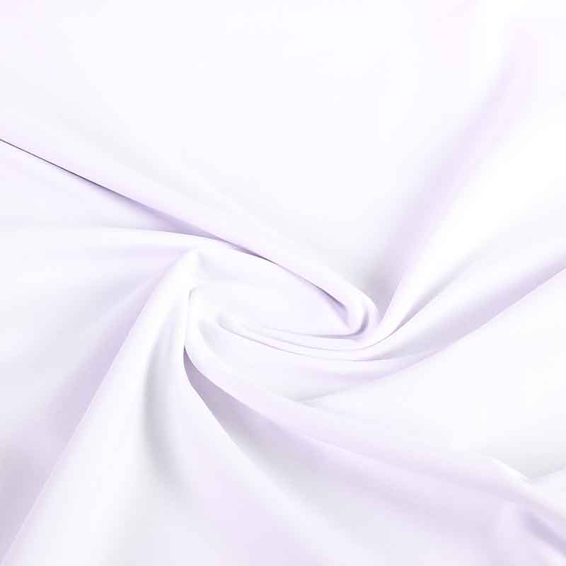 Tricot fabric white