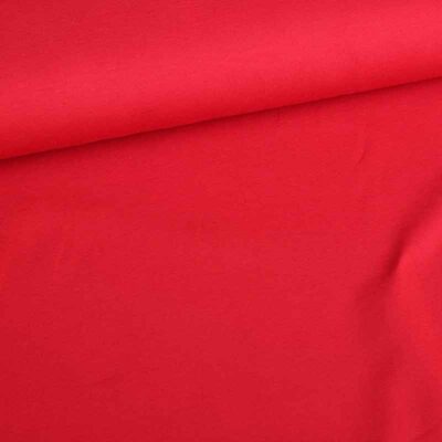 Tricot fabric red
