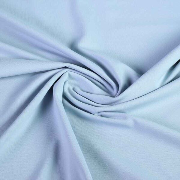 Tricot fabric ice blue