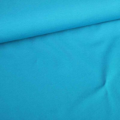 Tricot fabric light petrol