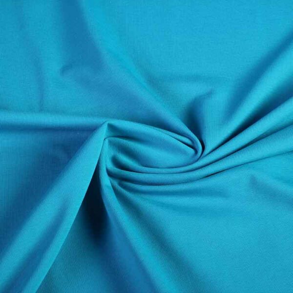 Tricot fabric light petrol