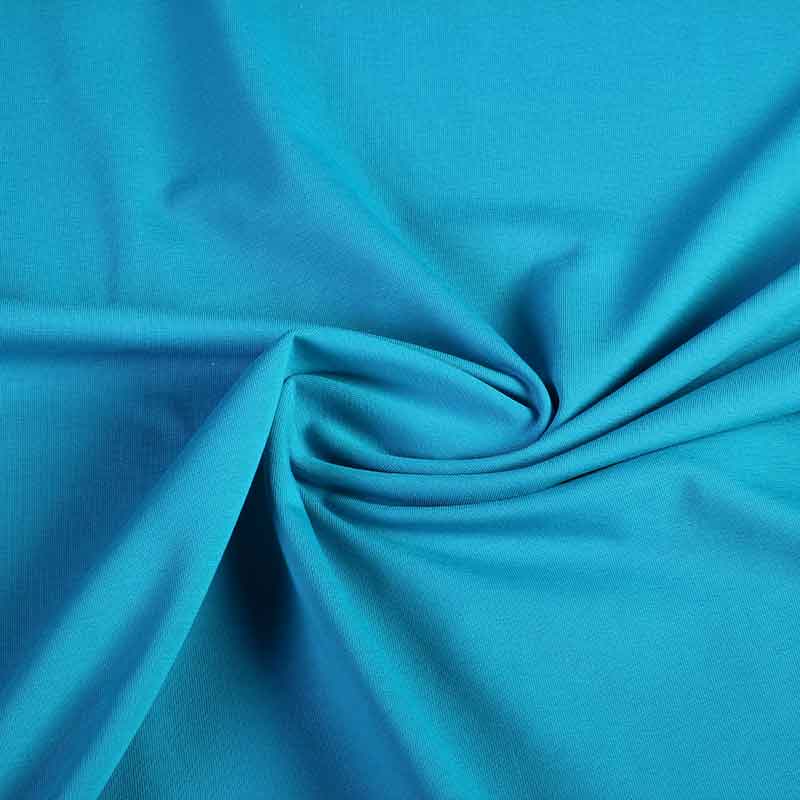 Tricot fabric light petrol