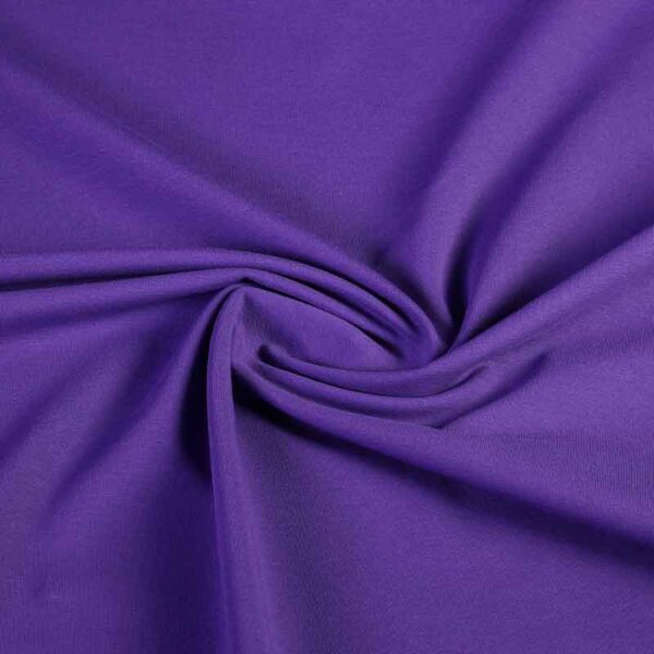 Tricot fabric purple