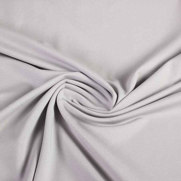 Tricot fabric grey