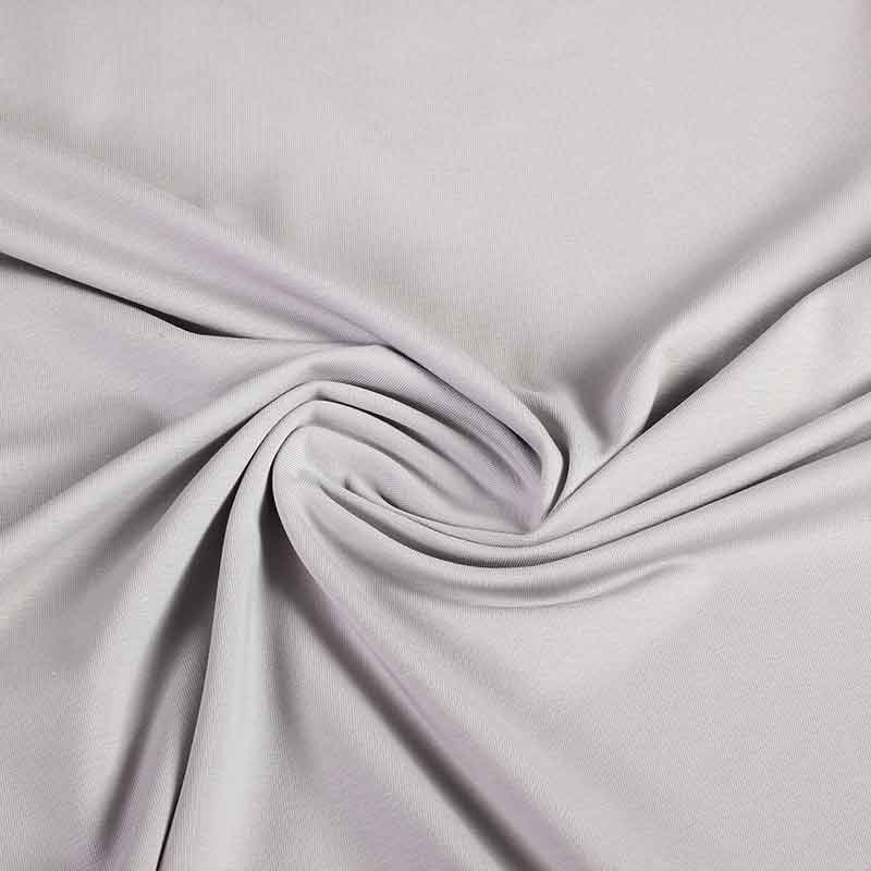 Tricot fabric grey